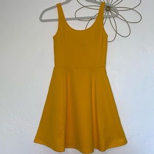 H&M yellow sundress